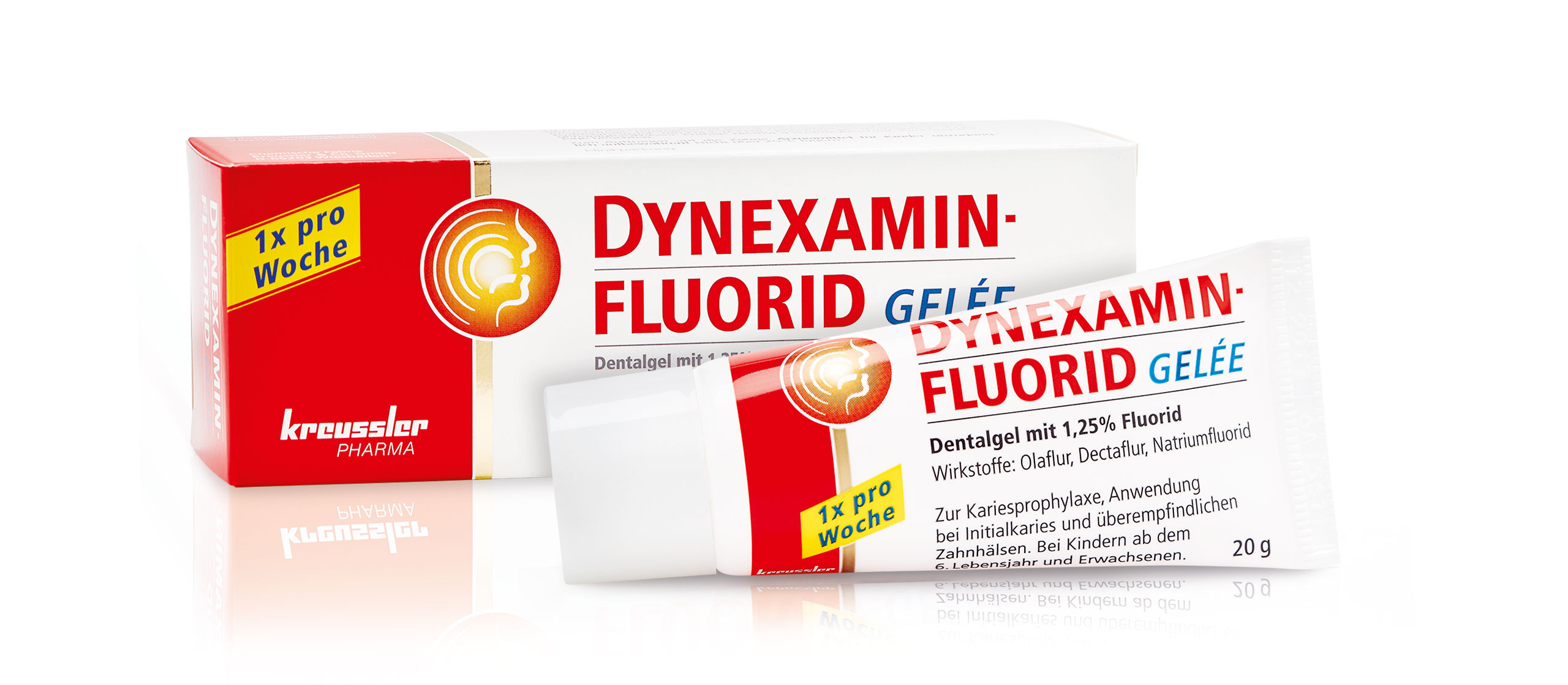 Fluoridierung mit DYNEXAMINFLUORID GELEE