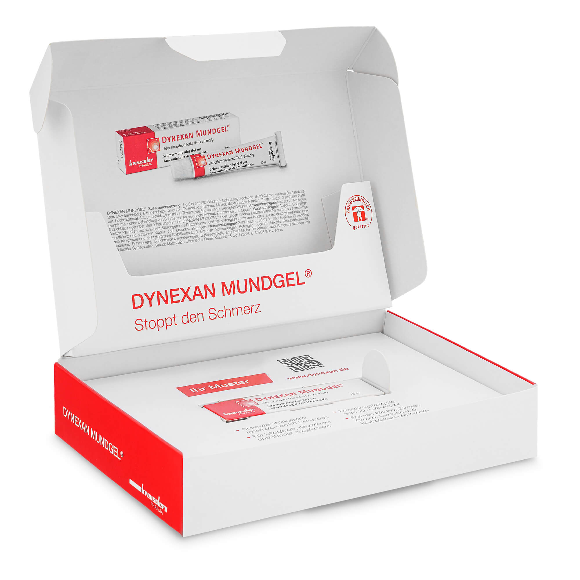 DYNEXAN Musterbox offen